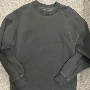 Abercrombie Dark Grey Essential Crew Sweatshirt